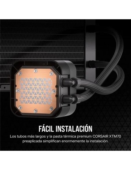 Corsair iCUE H170i ELITE LCD XT Kit de Refrigeración Líquida 420mm Negro 

