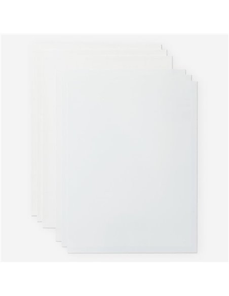 Cricut Juego de pegatinas transparentes impermeables para imprimir A4 - 6 unidades