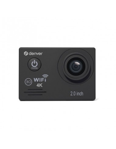Denver ACK-8064 Cámara de acción 4K con función Wi-Fi y pantalla en la parte trasera