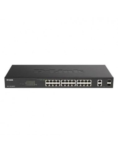 D-Link DGS-1100-26MPV2/E Switch 24 Puertos Gigabit PoE + 2 SFP