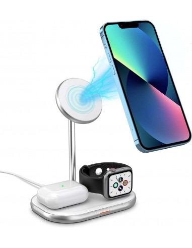Energizer WCP303 Cargador Inalámbrico MagSafe para iPhone, Apple Watch y AirPods