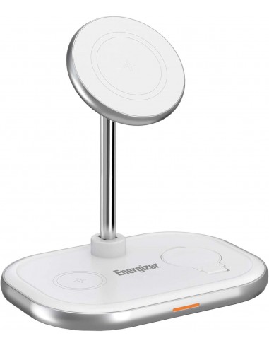 Energizer WCP303 Cargador Inalámbrico MagSafe para iPhone, Apple Watch y AirPods