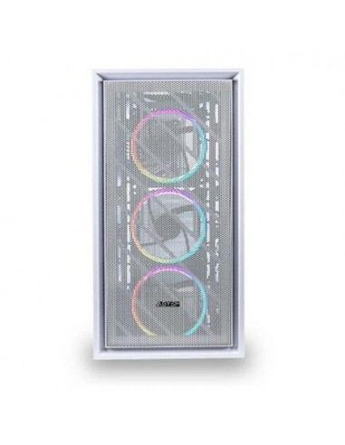 Abysm Danube Kamp ARGB Caja Cristal Templado USB 3.0 Blanca