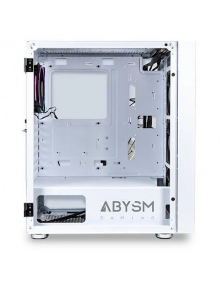 Abysm Danube Kamp ARGB Caja Cristal Templado USB 3.0 Blanca