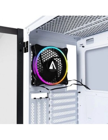 Abysm Danube Kamp ARGB Caja Cristal Templado USB 3.0 Blanca
