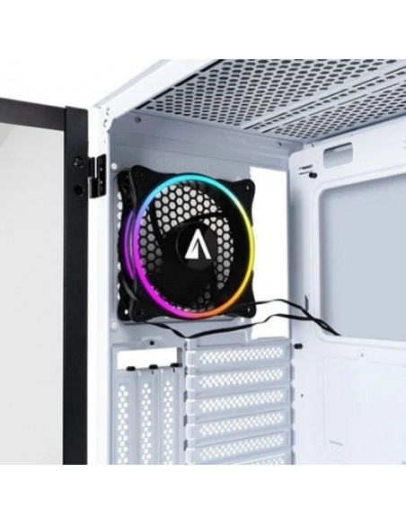 Abysm Danube Kamp ARGB Caja Cristal Templado USB 3.0 Blanca