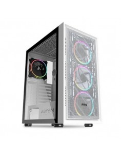 Abysm Danube Kamp ARGB Caja Cristal Templado USB 3.0 Blanca