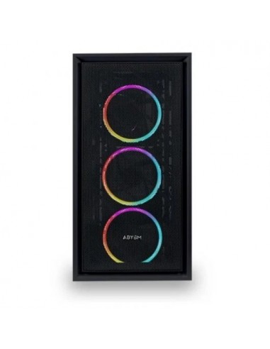 Abysm Danube Kamp ARGB Caja Cristal Templado USB 3.0 Negra