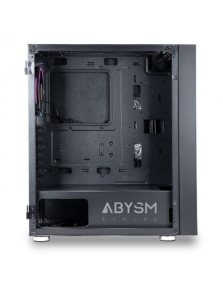 Abysm Danube Kamp ARGB Caja Cristal Templado USB 3.0 Negra