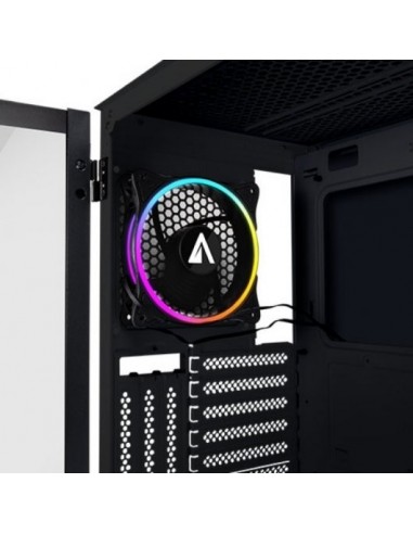 Abysm Danube Kamp ARGB Caja Cristal Templado USB 3.0 Negra