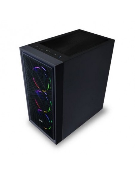 Abysm Danube Kamp ARGB Caja Cristal Templado USB 3.0 Negra