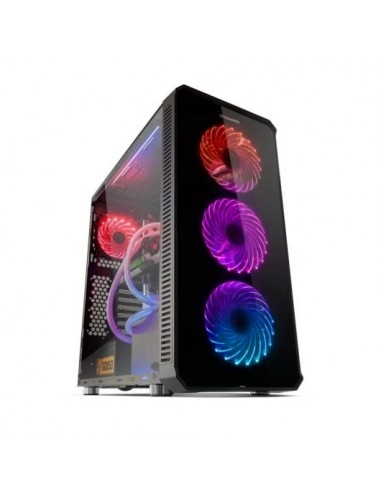 Nox Hummer TGX RGB 3.0 USB Cristal Templado LED Negra