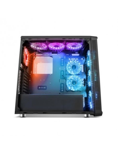 Nox Hummer TGX RGB 3.0 USB Cristal Templado LED Negra