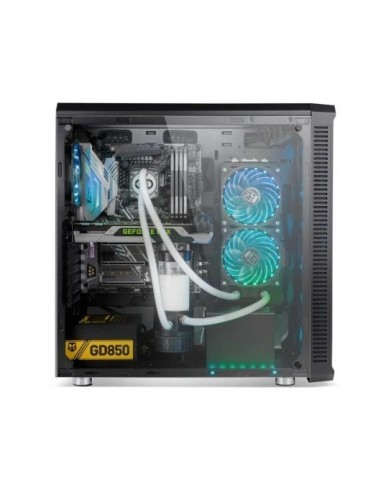 Nox Hummer TGX RGB 3.0 USB Cristal Templado LED Negra