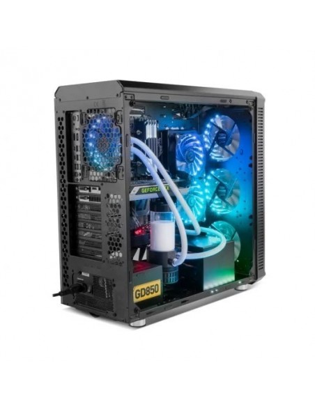 Nox Hummer TGX RGB 3.0 USB Cristal Templado LED Negra