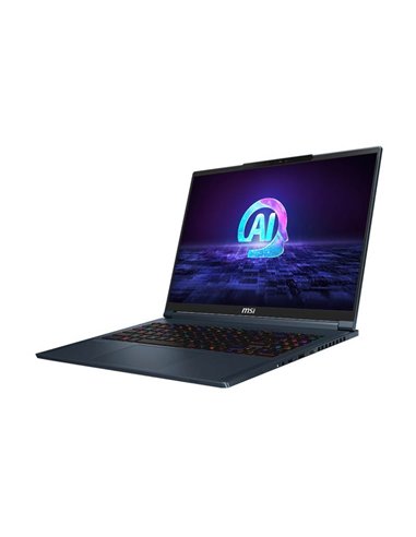 MSI Stealth 16 AI Studio A1VFG-045XES Intel Core Ultra 7 155H/ 16GB/ 1TB SSD/ RTX 4060/ 16" Sin S.O. Portátil