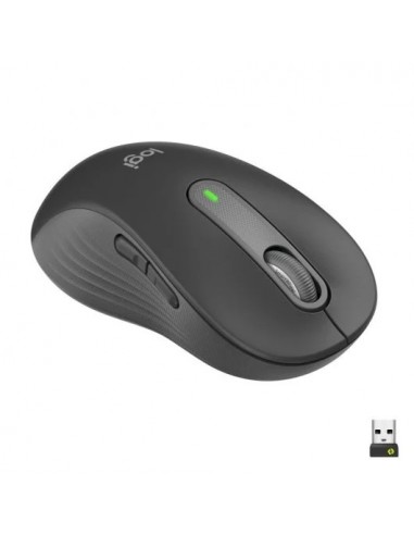 Logitech Signature M650 L Left Ratón Óptico Inalámbrico para Zurdos 2000DPI Gris