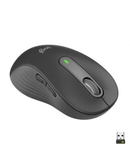 Logitech Signature M650 L Left Ratón Óptico Inalámbrico para Zurdos 2000DPI Gris
