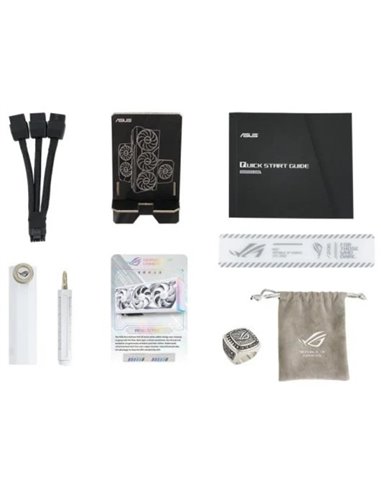 Asus ROG Strix GeForce RTX 4080 SUPER 16GB White OC Edition GDDR6X DLSS3 Tarjeta Gráfica