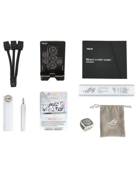 Asus ROG Strix GeForce RTX 4080 SUPER 16GB White OC Edition GDDR6X DLSS3 Tarjeta Gráfica