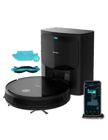Cecotec Conga 2499 Ultra Home Advanced Robot aspirador con base de autovaciado