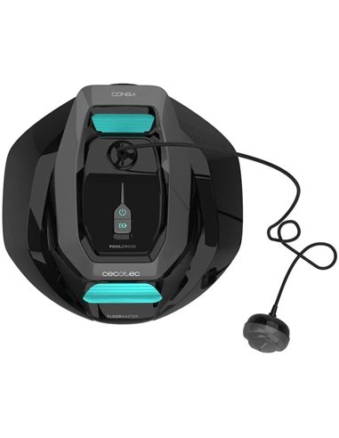 Cecotec Conga Pooldroid 1000 FloorMaster Robot Limpiafondos Inalámbrico para Piscinas