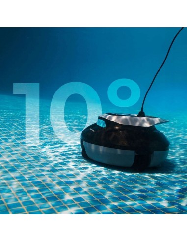 Cecotec Conga Pooldroid 1000 FloorMaster Robot Limpiafondos Inalámbrico para Piscinas