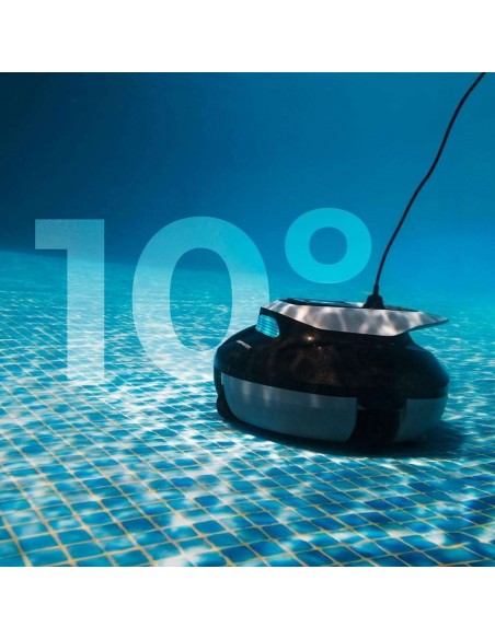 Cecotec Conga Pooldroid 1000 FloorMaster Robot Limpiafondos Inalámbrico para Piscinas