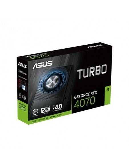 Asus Turbo GeForce RTX 4070 12GB GDDR6X DLSS3 Tarjeta Gráfica