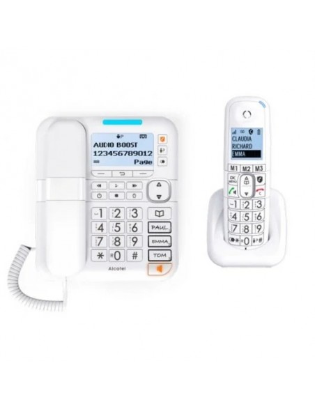 Alcatel XL785 Combo Voice Teléfono Fijo Sobremesa + Inalámbrico