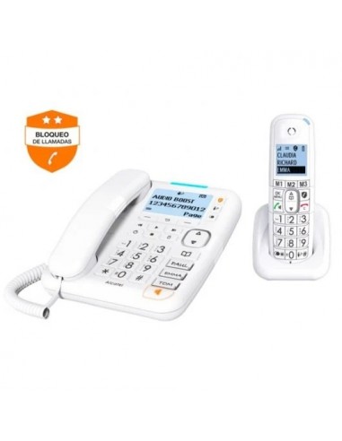 Alcatel XL785 Combo Voice Teléfono Fijo Sobremesa + Inalámbrico