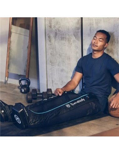 Therabody RecoveryAir JetBoots Masajeador de Medias Negro Medium