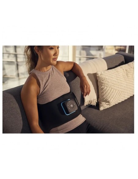 Therabody RecoveryTherm Back Terapia Portátil de Calor y Vibración para Aliviar el Dolor Lumbar