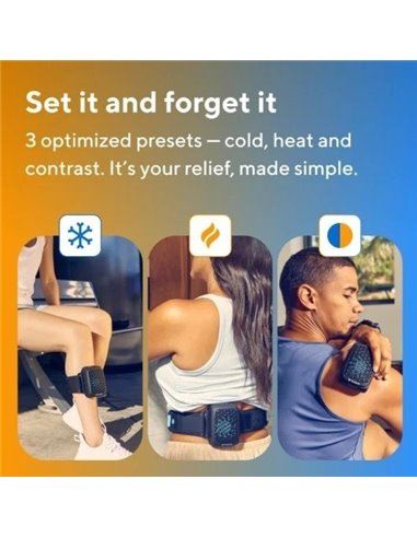Therabody RecoveryTherm Cube Terapia Instantánea de Calor y Frío