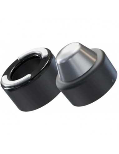 Therabody TheraFace Hot & Cold Rings Anillos para Masajeador Facial TheraFace Pro Negro