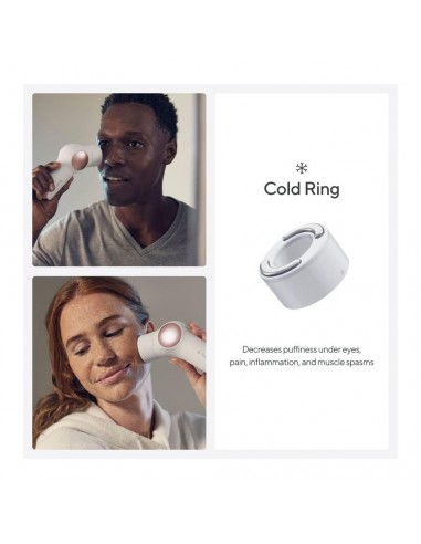 Therabody TheraFace Hot & Cold Rings Anillos para Masajeador Facial TheraFace Pro Blanco