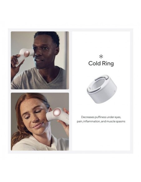 Therabody TheraFace Hot & Cold Rings Anillos para Masajeador Facial TheraFace Pro Blanco
