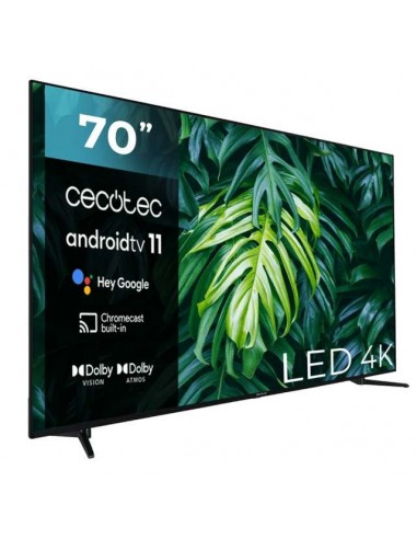Cecotec A2 Series ALU20070S 70" LED 4K UltraHD HDR10+ Televisor
