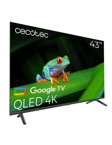 Cecotec V4 series VQU40043S 43" QLED 4K UltraHD HDR10 Televisor