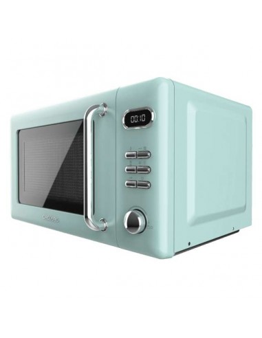 Cecotec ProClean 5110 Retro Green Microondas Digital con Grill 20L 700W