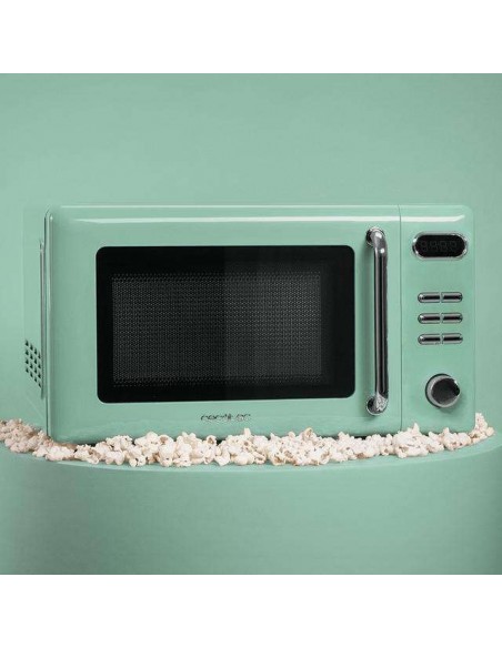 Cecotec ProClean 5110 Retro Green Microondas Digital con Grill 20L 700W