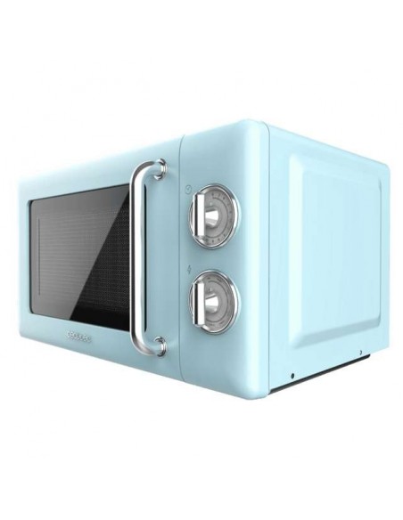 Cecotec ProClean 3110 Retro Blue Microondas Mecánico con Grill 20L 700W