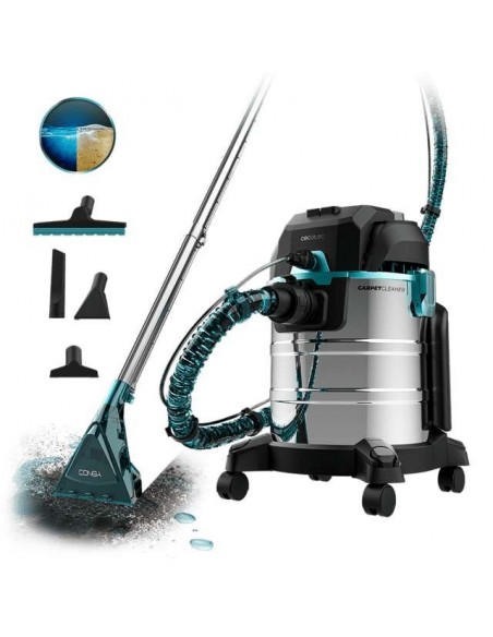 Cecotec Conga CarpetClean 20000 Pro Aspirador de Tapicerías de Gran Tamaño 1400W