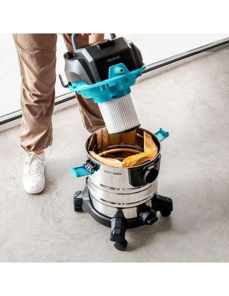Cecotec Conga CarpetClean 20000 Pro Aspirador de Tapicerías de Gran Tamaño 1400W