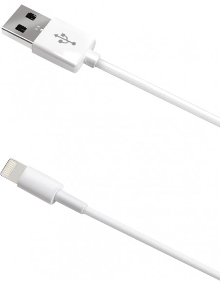 Celly Cable USB-A a Lightning Blanco 1m