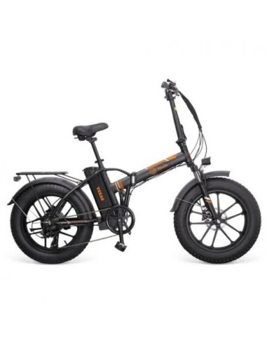 Youin Texas II Bicicleta Eléctrica Urbana Todoterreno Ruedas Fat 20" Plegable Negro/Naranja