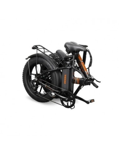 Youin Texas II Bicicleta Eléctrica Urbana Todoterreno Ruedas Fat 20" Plegable Negro/Naranja
