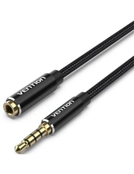 Vention Cable Jack 3.5 Macho - Jack 3.5 Hembra Azul 1.5m