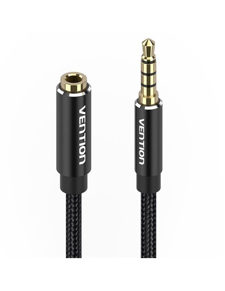 Vention Cable Jack 3.5 Macho - Jack 3.5 Hembra Azul 1.5m