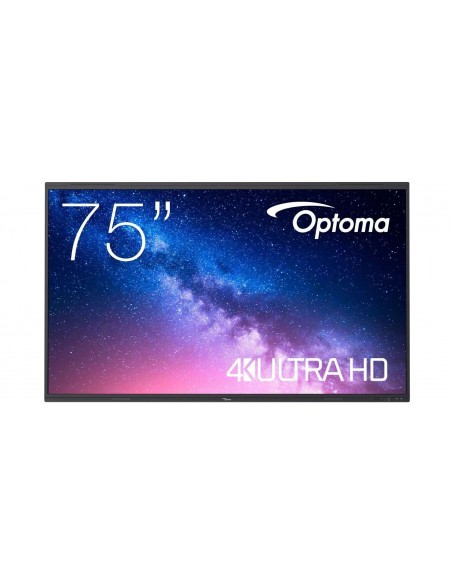 Optoma 5753RK 75" Pantalla Plana Interactiva Creative Touch Serie 5 LED Ultra HD 4K Táctil